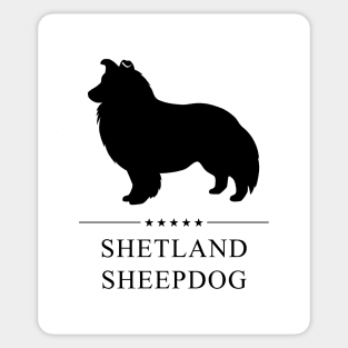 Shetland Sheepdog Black Silhouette Sticker